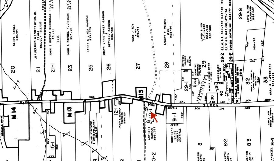 Map030101 Aroostook Road, Eagle Lake, ME 04739 - 0 Beds, 0 Bath