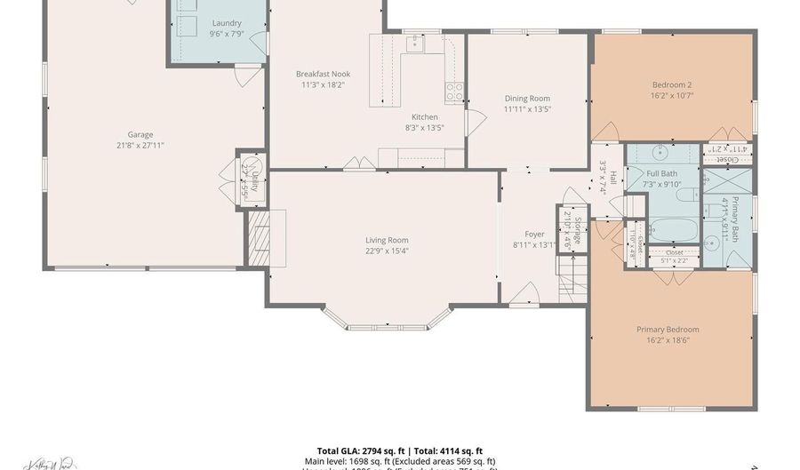 12720 BRUNSWICK Ln, Bowie, MD 20715 - 5 Beds, 3 Bath