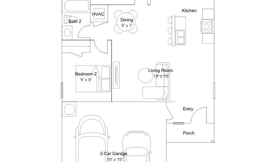 107 Terrence Dr, Beebe, AR 72012 - 2 Beds, 2 Bath