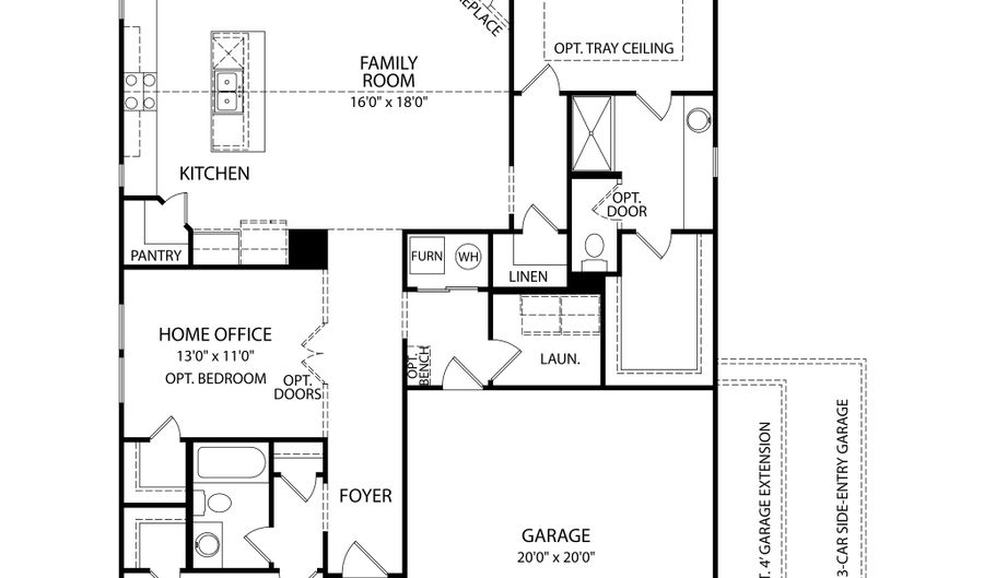 7711 Timber Creek Dr Plan: SARASOTA, Alexandria, KY 41001 - 2 Beds, 2 Bath