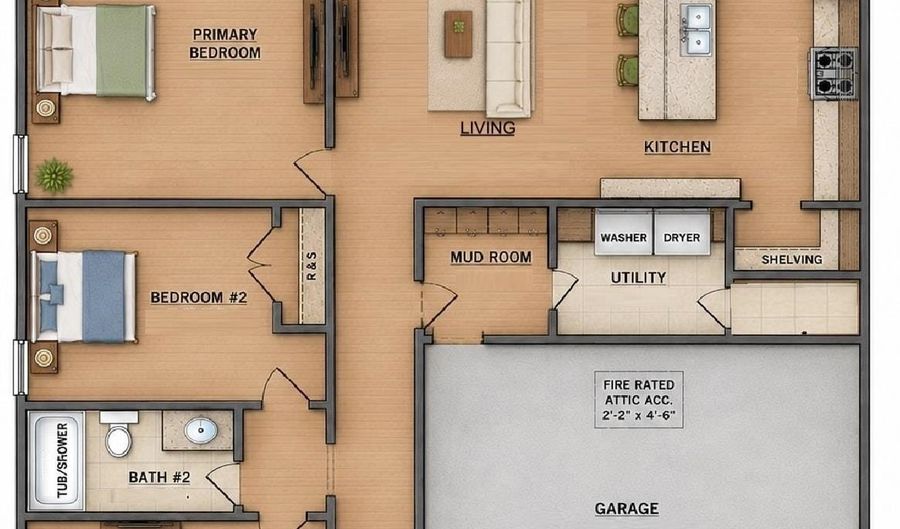 Lot 14 D'une Terre Ave, Baton Rouge, LA 70806 - 3 Beds, 2 Bath