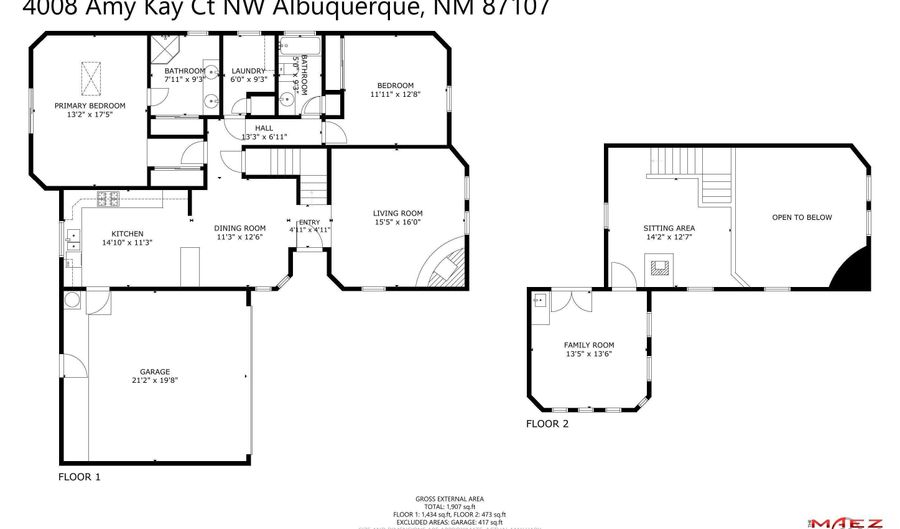 4008 AMY KAY Ct NW, Albuquerque, NM 87107 - 3 Beds, 2 Bath