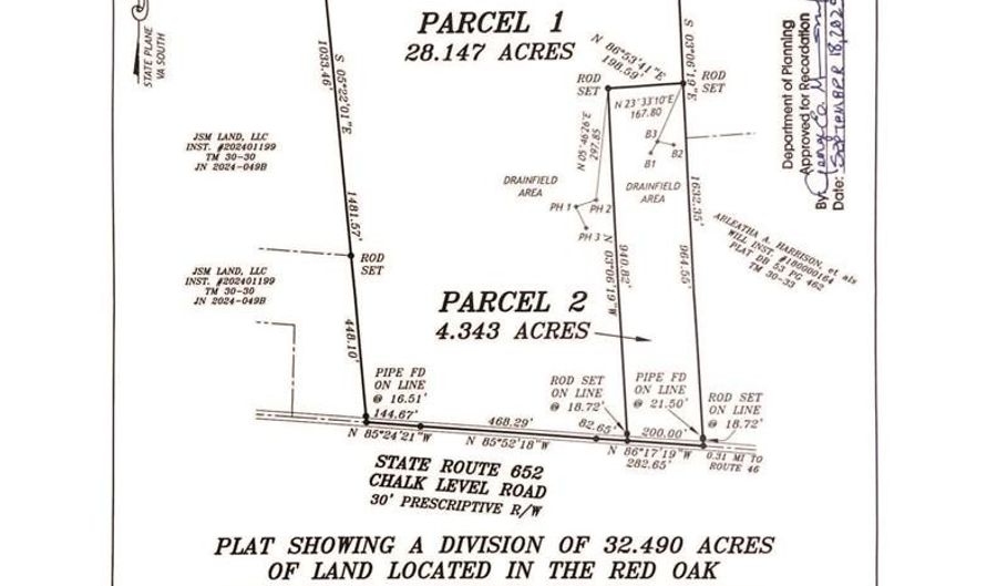 Chalk Level Rd, Alberta, VA 23821 - 0 Beds, 0 Bath