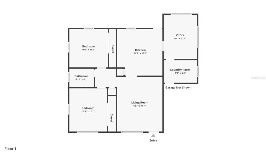 1408 SHADY LANE Dr, Orlando, FL 32804 - 3 Beds, 1 Bath