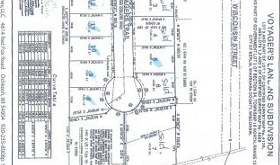 VOYAGERS Trail Lot 14, Berlin, WI 54923 - 0 Beds, 0 Bath