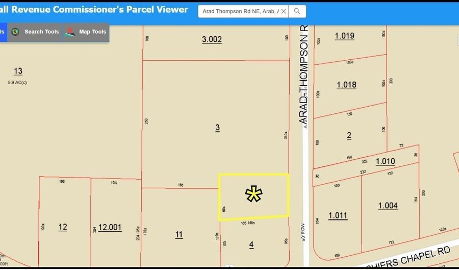 0 39 Acres Arad Thompson Rd, Arab, AL 35016 - 0 Beds, 0 Bath