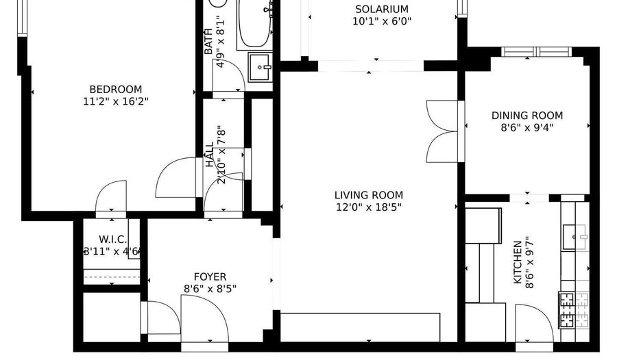 2737 DEVONSHIRE Pl NW 110, Washington, DC 20008 - 1 Beds, 1 Bath