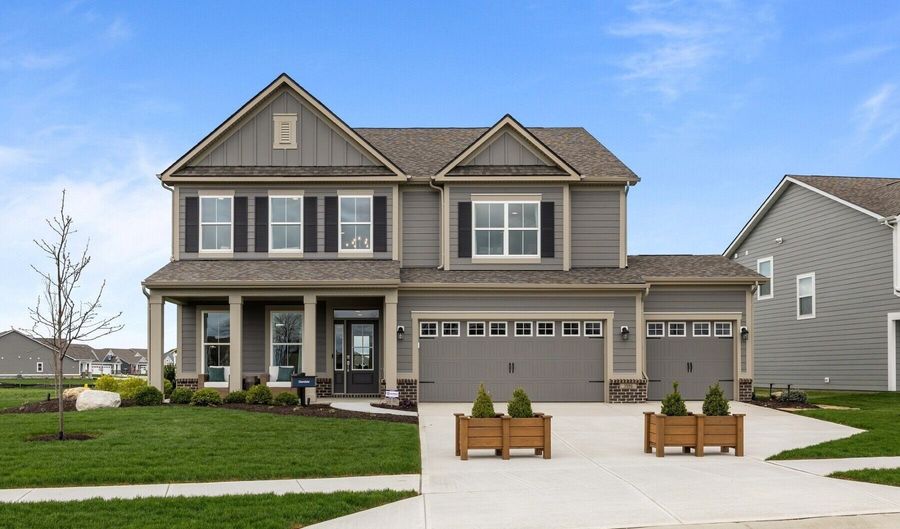 3829 Bozeman Way Plan: Kentmore Slab, Bargersville, IN 46106 - 3 Beds, 3 Bath
