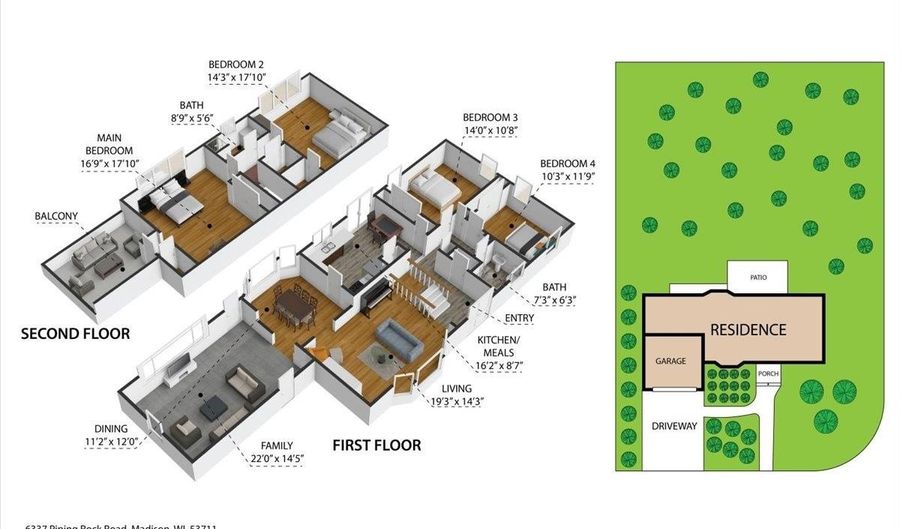 6337 Piping Rock Rd, Madison, WI 53711 - 4 Beds, 2 Bath