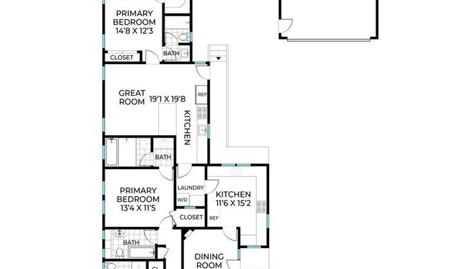 129 N Vega St, Alhambra, CA 91801 - 4 Beds, 4 Bath