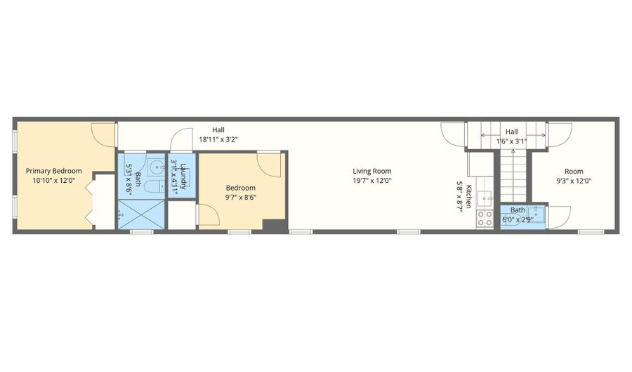 2642 E MONUMENT St 1, Baltimore, MD 21205 - 2 Beds, 1 Bath