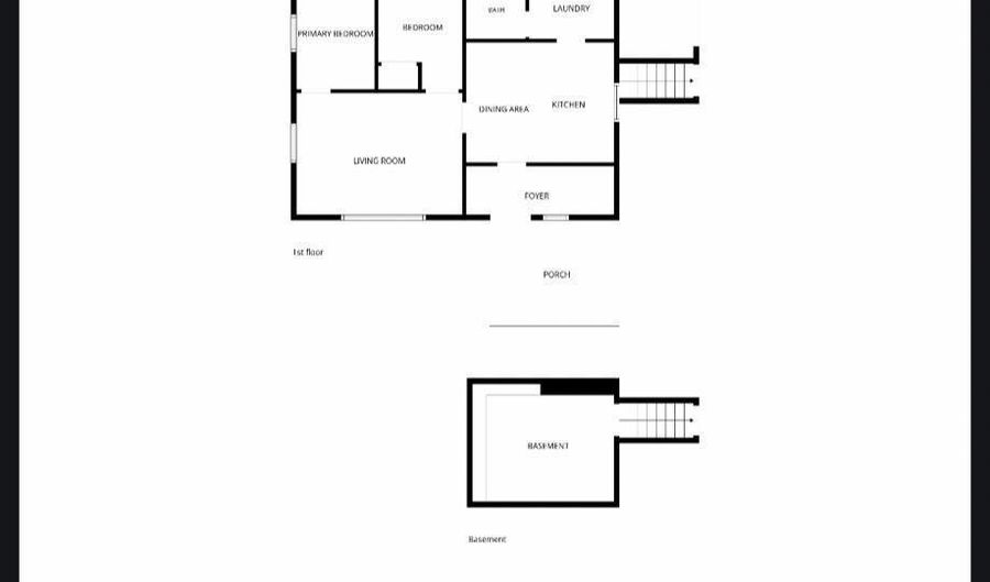 84 Hardy St, Akron, IA 51001 - 2 Beds, 1 Bath