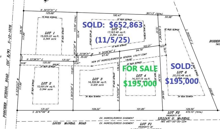 1160 Porcher School Rd Lot 4, Awendaw, SC 29429 - 0 Beds, 0 Bath