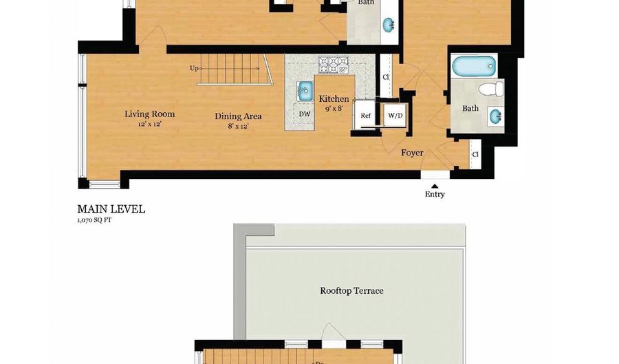 1211 13TH St NW 803, Washington, DC 20005 - 2 Beds, 2 Bath