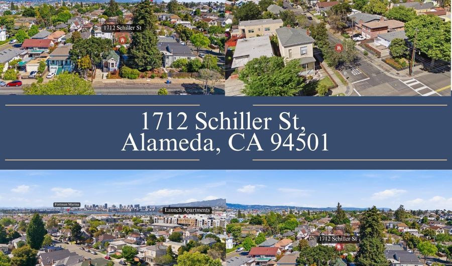 1712 Schiller St, Alameda, CA 94501 - 3 Beds, 2 Bath