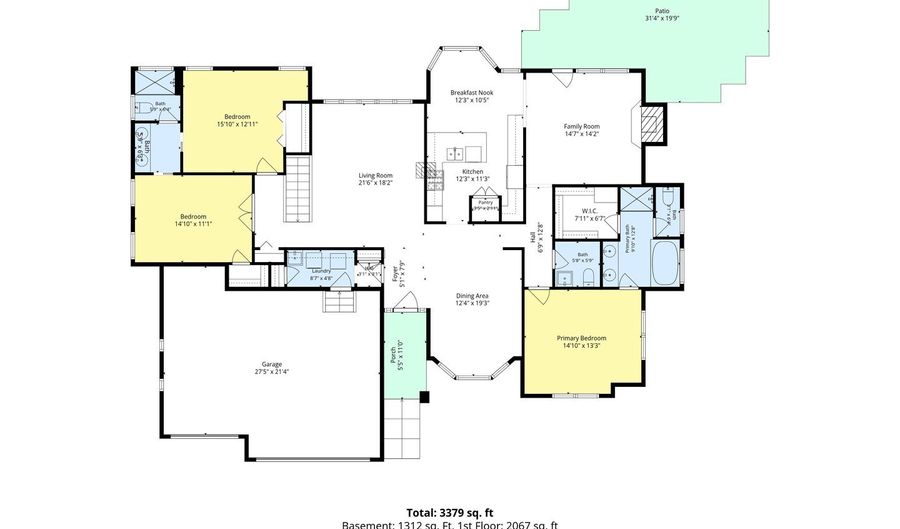 589 Edelweiss Dr, Antioch, IL 60002 - 3 Beds, 4 Bath