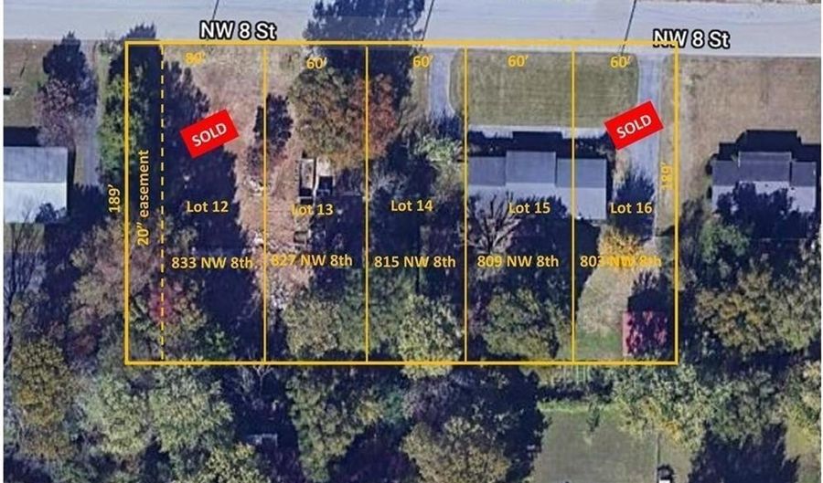 3 Lots NW 8th St, Bentonville, AR 72712 - 0 Beds, 0 Bath
