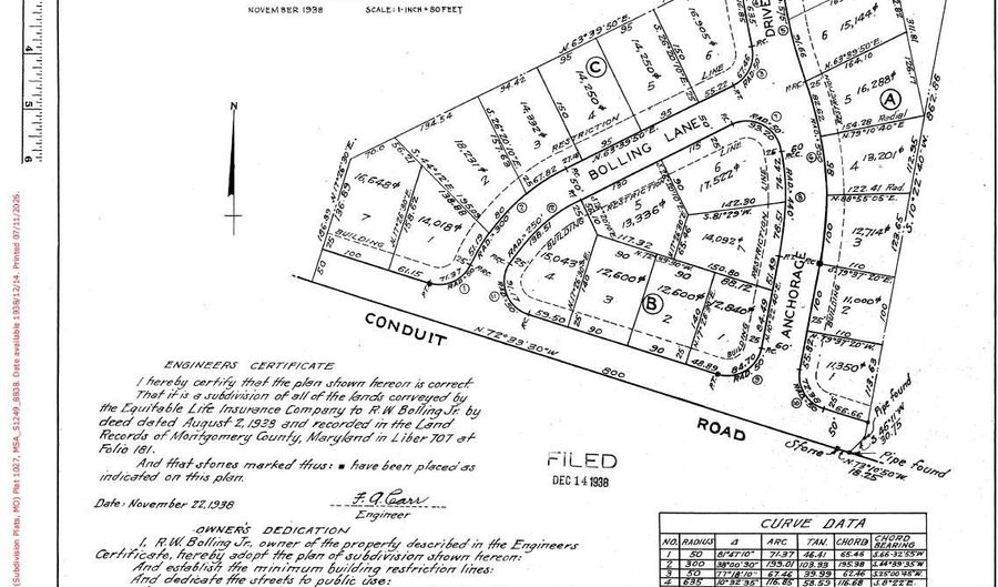 ANCHORAGE, Bethesda, MD 20817 - 0 Beds, 0 Bath