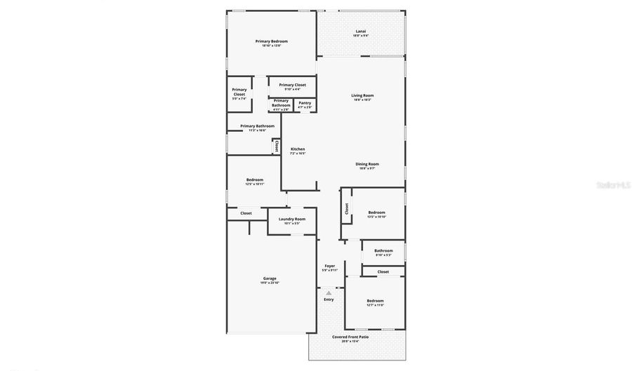 7029 OLD BENTON Dr, Apollo Beach, FL 33572 - 4 Beds, 2 Bath