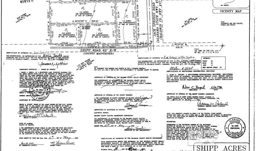 000 Rabun Rd 15291 Shipp Rd, Bay Minette, AL 36507 - 0 Beds, 0 Bath