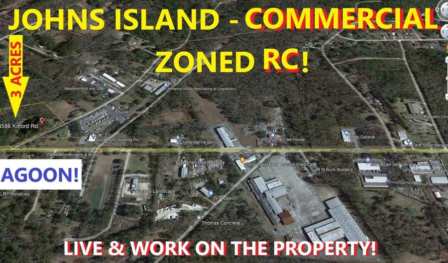 00 Main Rd & Kitford Rd Rd, Johns Island, SC 29455 - 0 Beds, 0 Bath