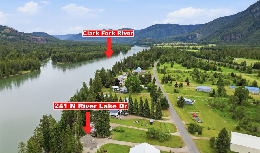 241 N River Lake Dr, Clark Fork, ID 83811 - 4 Beds, 3 Bath