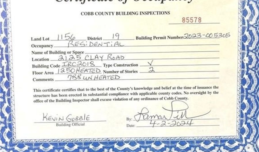 2125 Clay Rd, Austell, GA 30106 - 0 Beds, 0 Bath