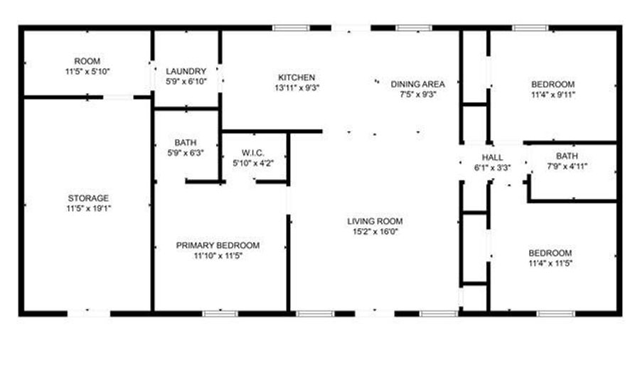 770 NW Seneca, Krebs, OK 74501 - 3 Beds, 2 Bath