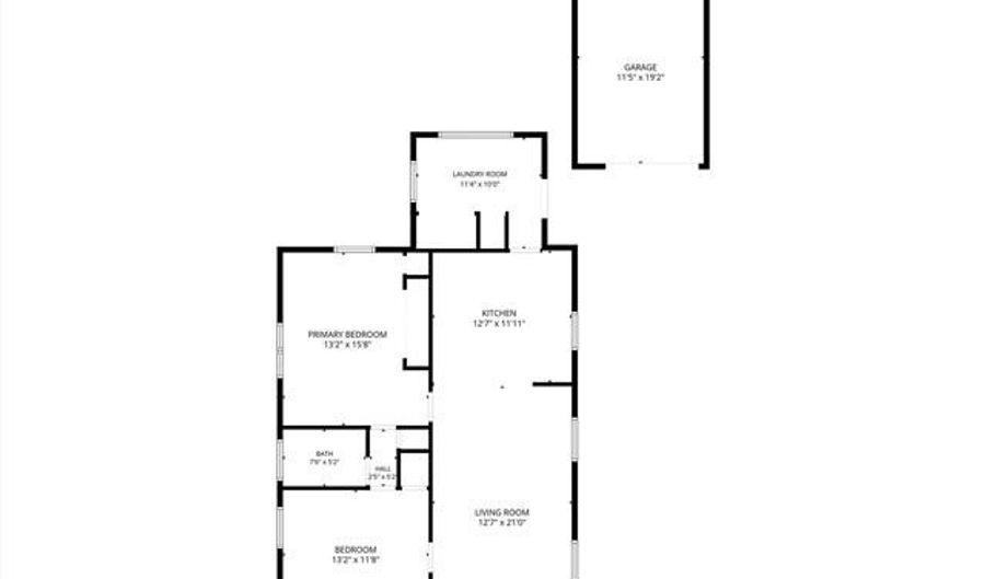 532 E 13th St, Bartlesville, OK 74003 - 2 Beds, 1 Bath