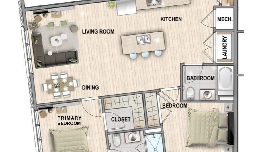 100 E Putnam Ave 211, Cos Cob, CT 06807 - 2 Beds, 2 Bath