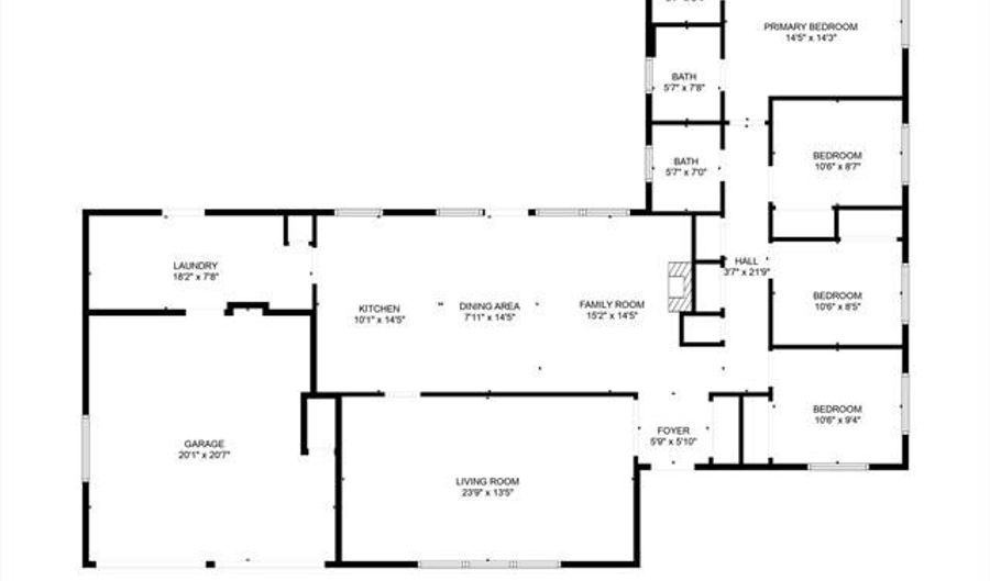 1508 Lariat Dr, Bartlesville, OK 74006 - 4 Beds, 2 Bath