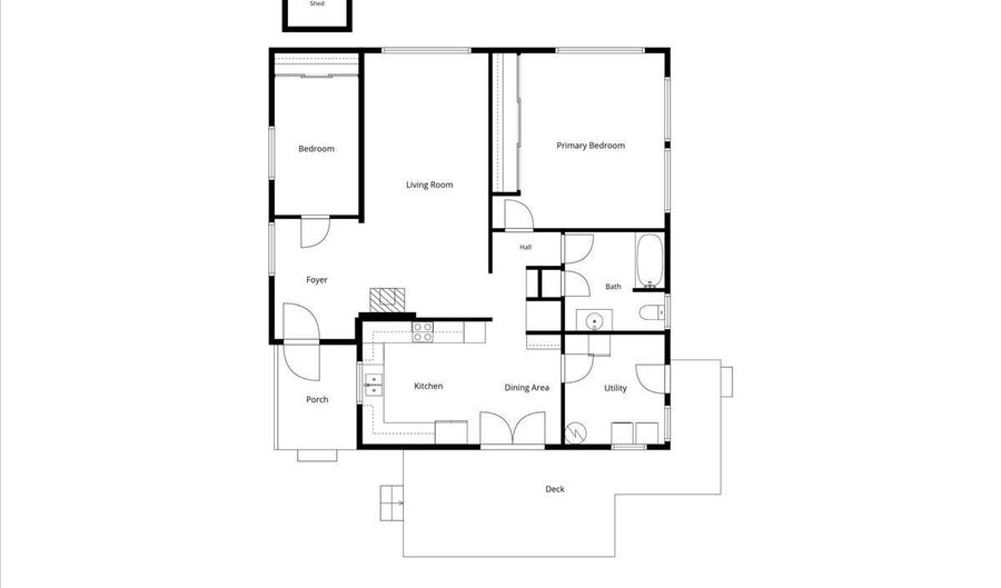 45416 Road 621, Ahwahnee, CA 93601 - 2 Beds, 1 Bath