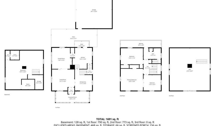 340 Excelsior Ave N, Annandale, MN 55302 - 3 Beds, 1 Bath
