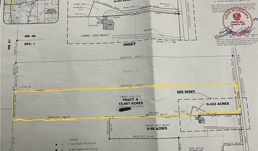 HWY 1054 Highway, Amite, LA 70422 - 0 Beds, 0 Bath