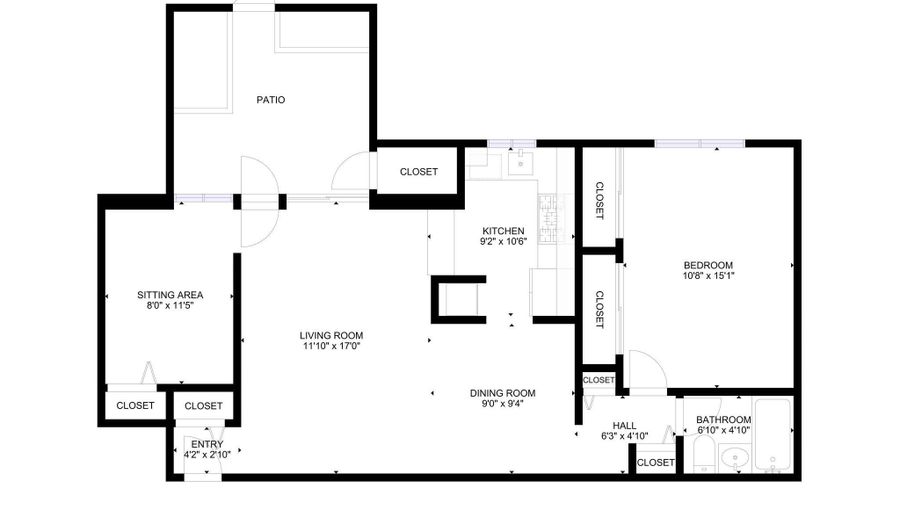 5611 FRANCONIA Rd 103, Alexandria, VA 22310 - 1 Beds, 1 Bath