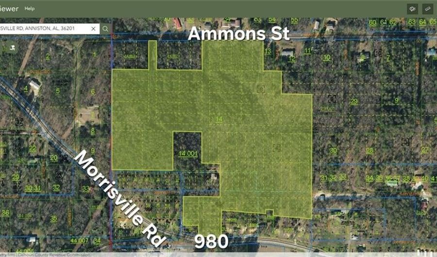 980 MORRISVILLE Rd, Anniston, AL 36201 - 0 Beds, 0 Bath
