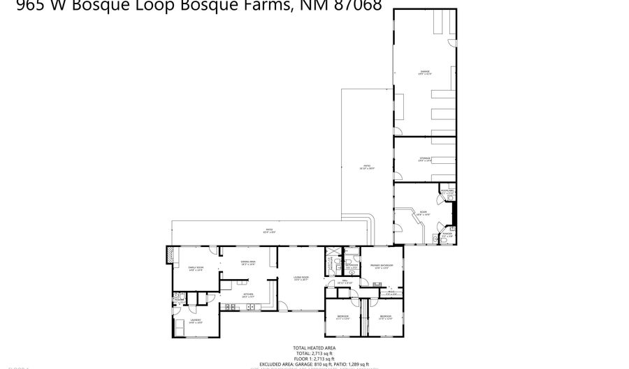 965 W Bosque Loop, Bosque Farms, NM 87068 - 3 Beds, 4 Bath