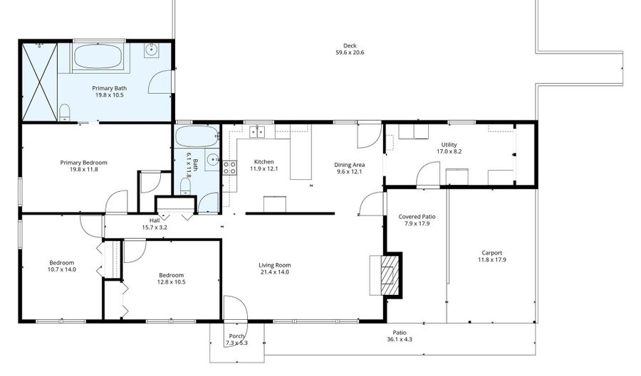 95 Pensacola Ave, Arden, NC 28704 - 3 Beds, 2 Bath