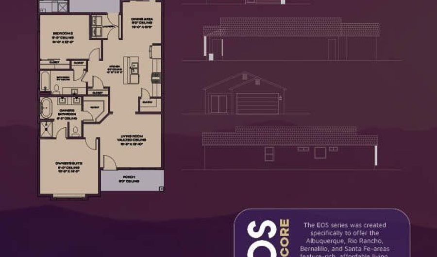 1945 De Kooning Ave SE, Albuquerque, NM 87105 - 2 Beds, 2 Bath