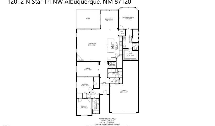 12012 N Star Trl NW, Albuquerque, NM 87120 - 3 Beds, 3 Bath
