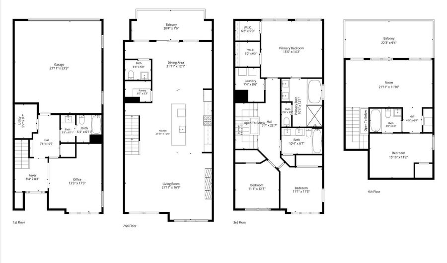 43392 WHITEHEAD Ter, Ashburn, VA 20148 - 4 Beds, 5 Bath
