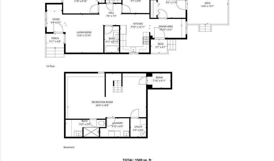 509 E Lincoln St, Arlington Heights, IL 60005 - 3 Beds, 2 Bath