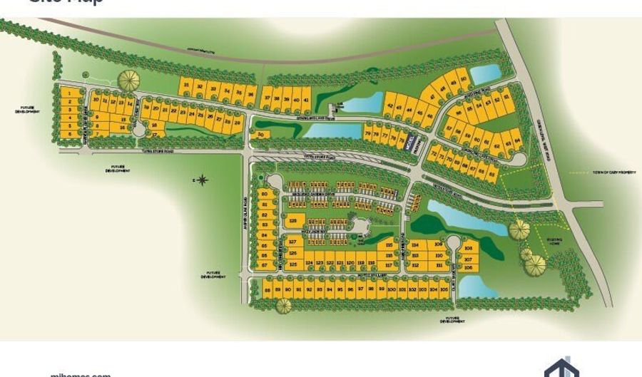 1386 Sparkling Lake Dr Plan: Brooksby, Apex, NC 27523 - 4 Beds, 3 Bath