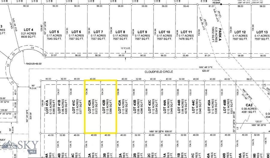 Cloudfield Lots 42A 42B Circle, Bozeman, MT 59718 - 0 Beds, 0 Bath
