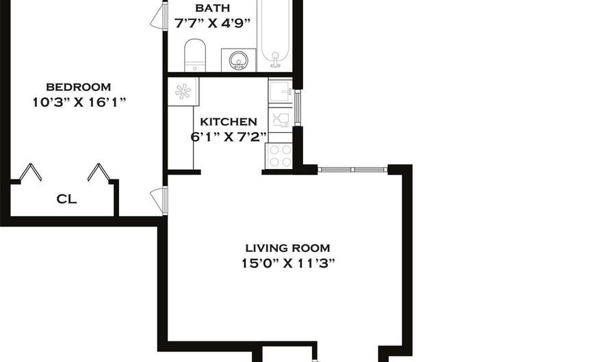 48-50 44th St Unit E4, Sunnyside, NY 11377 - 1 Beds, 1 Bath