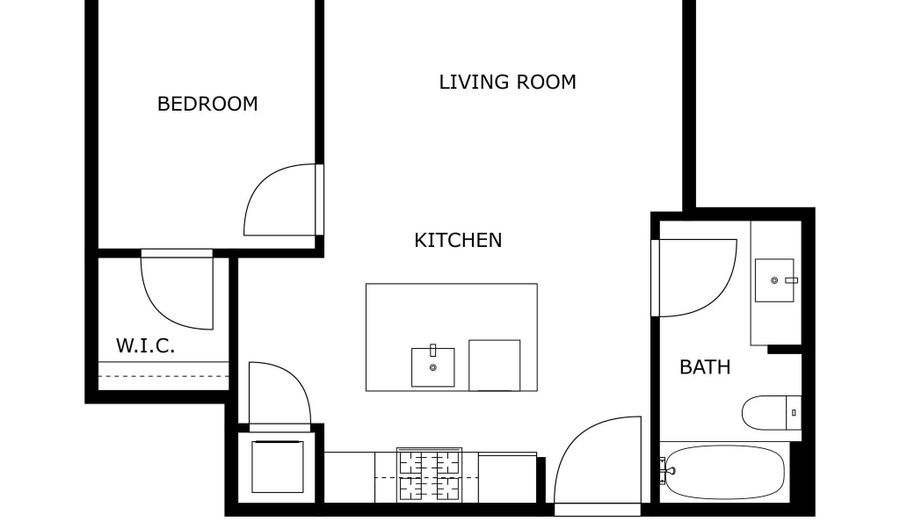 2516 Q St NW Q206, Washington, DC 20007 - 1 Beds, 1 Bath