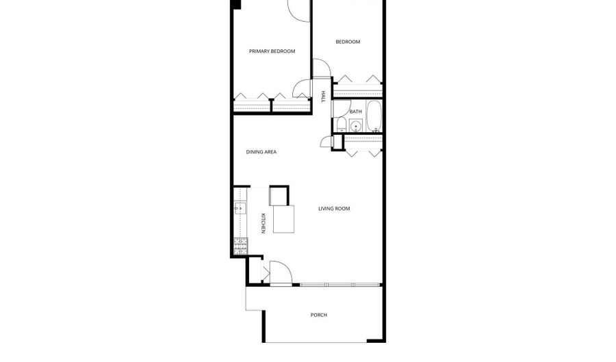 7561 SPRING LAKE Dr B2, Bethesda, MD 20817 - 2 Beds, 1 Bath