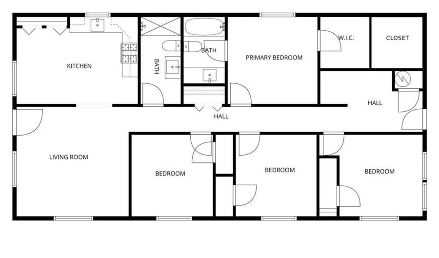 4383 Mitchell Hill Dr, Acworth, GA 30101 - 4 Beds, 2 Bath