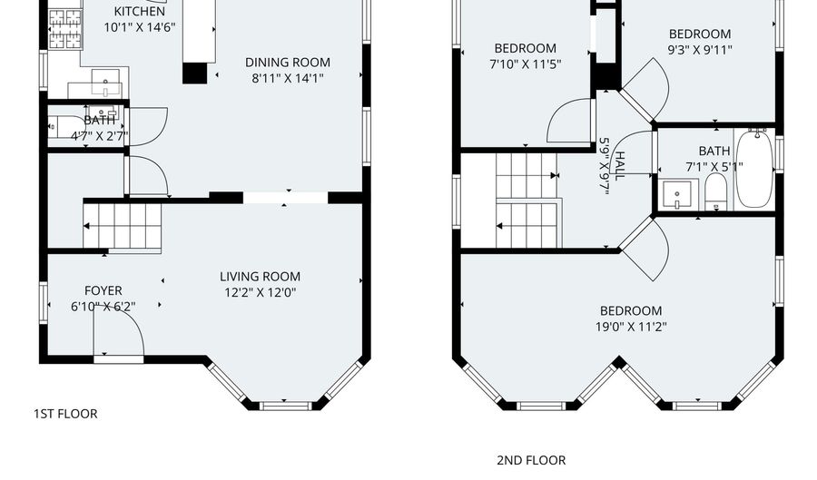 1208 Bond St, Asbury Park, NJ 07712 - 3 Beds, 2 Bath