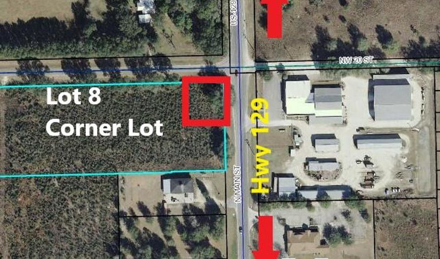 Lot 8 US Hwy 129, Bell, FL 32619 - 0 Beds, 0 Bath